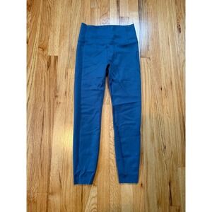 Vuroi Athleisure Leggings High Waist Blue Athletic Workout Pants Size M